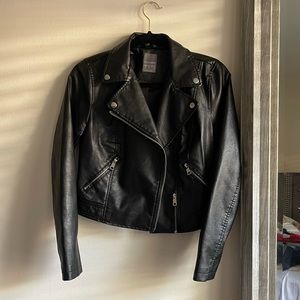 Black leather jacket Primark